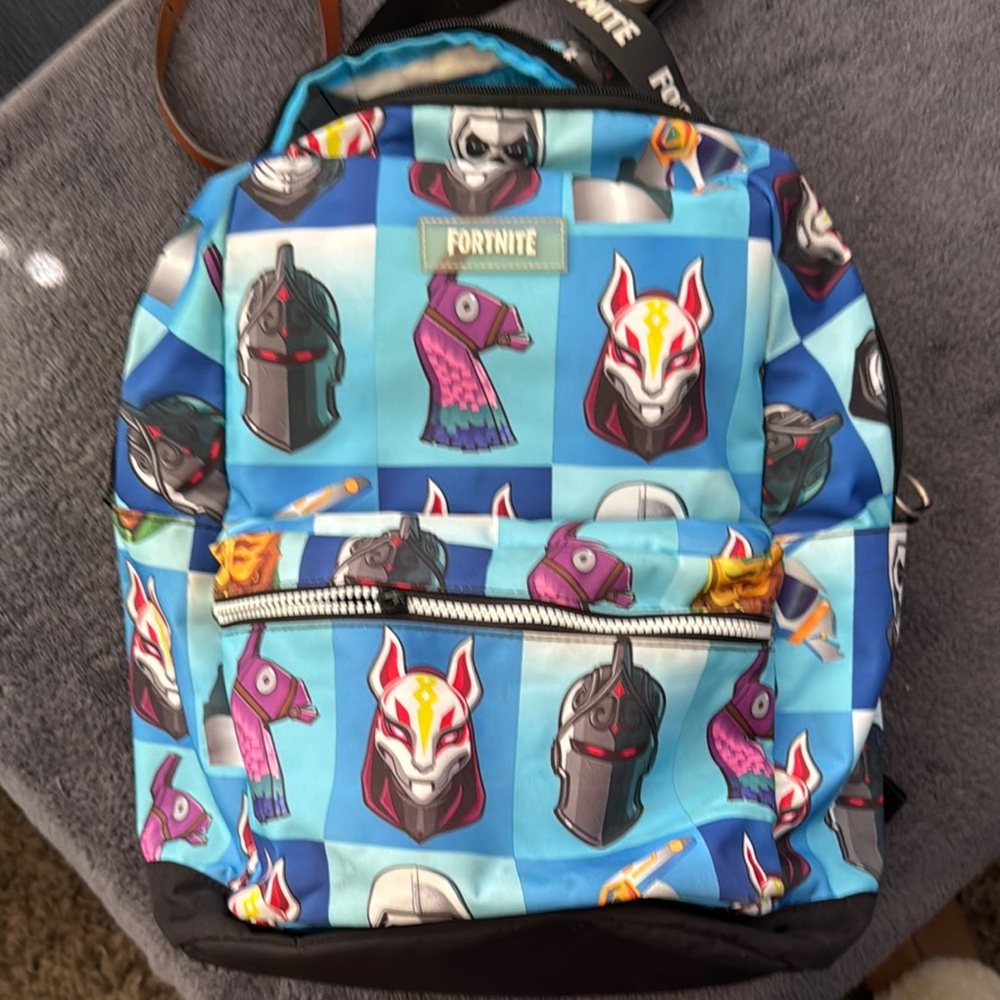 Fortnite Character Print Backpack